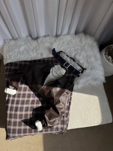 تنسيقة تنورة كروهات ثلاث قطع 310