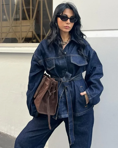 طقم جينز زارا