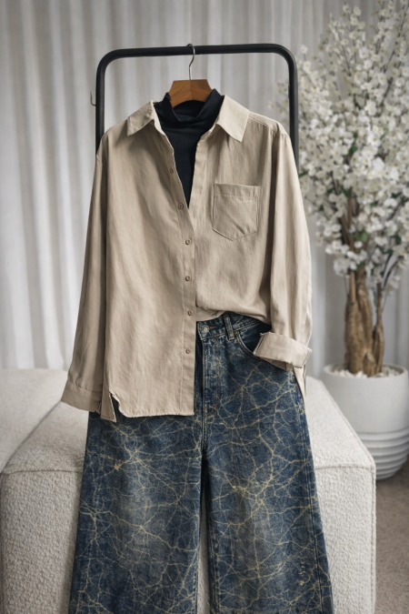 تنسيقة بنطلون زارا