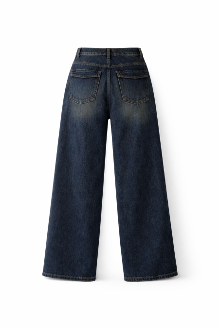 بنطلون حينز وايد ليج 2310