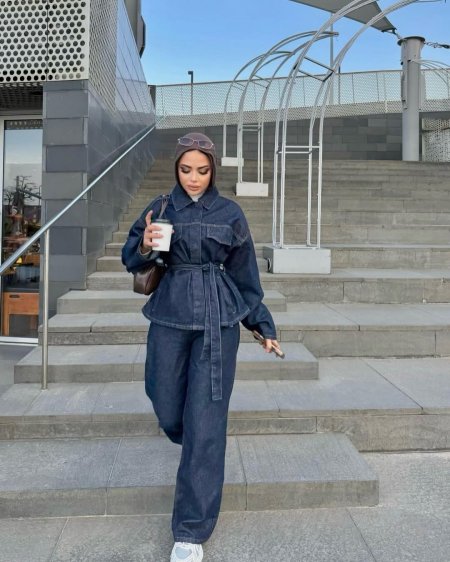 طقم جينز مانجو