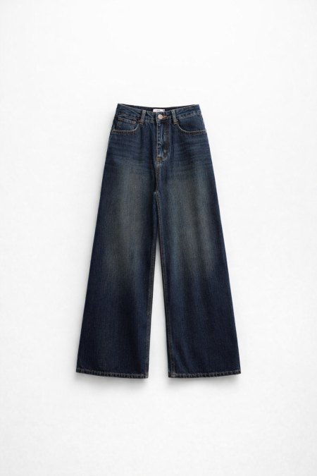 بنطلون ديرتي وايد ليج