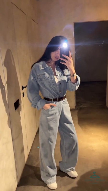 افرهول جينز وايد ليج