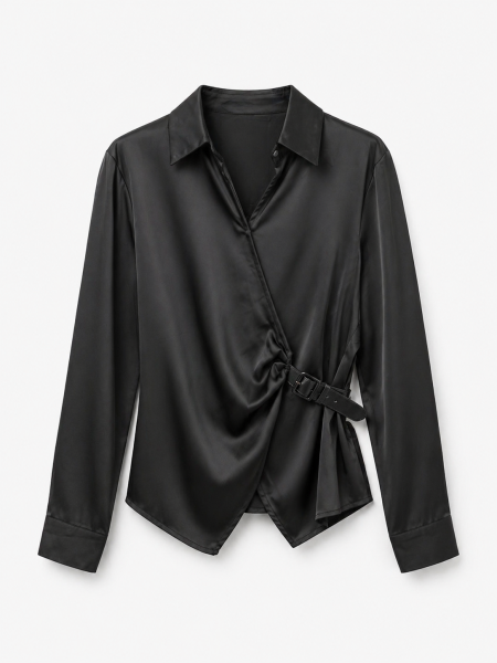 قميص اسود ستان