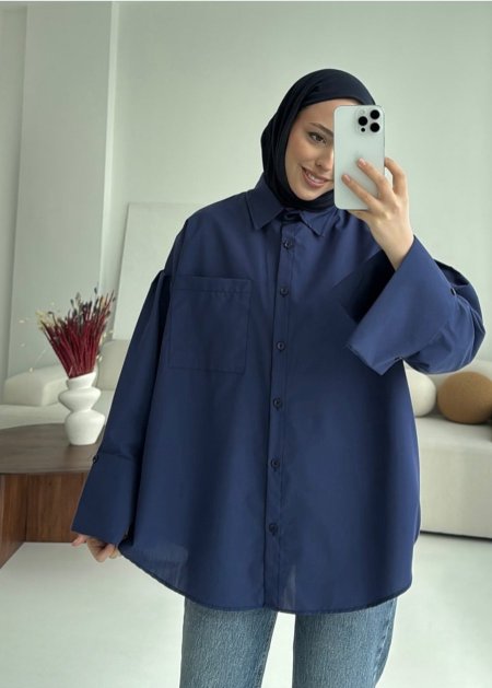 قميص اوفر سايز ترندي