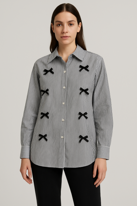 قميص فيونكة