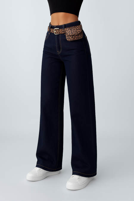 بنطلون حينز مانجومع حزام تايجر