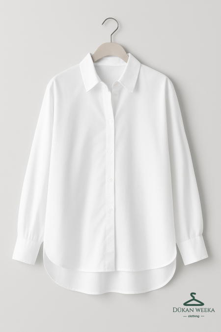 قميص بيسك طول وسط