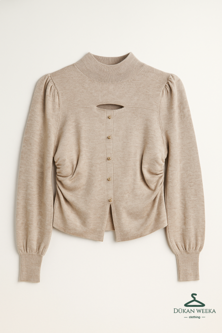 بلوز صوف ايطالي